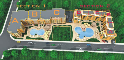 Kamelia Garden map Kamelia Garden map